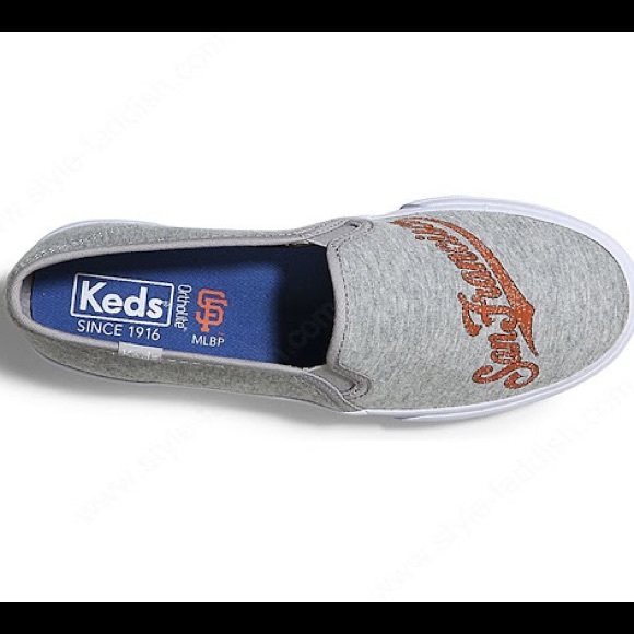 NWT Keds MLB San Francisco Giants Slip Ons - Picture 2 of 3